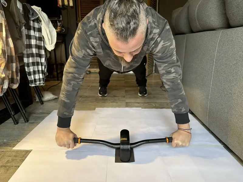 Flexiones con la base en fácil